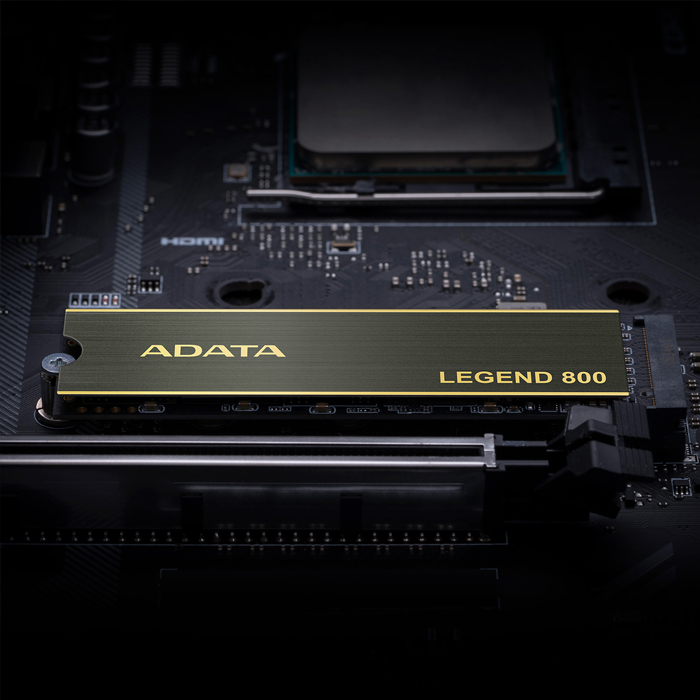 Unidad de estado sólido (SSD) A-Data - NVMe M.2 500GB - 3500MB/s de lectura, 2200MB/s de escritura, PCIe Gen4x4, M.2 2280, ALEG-800-500GCS