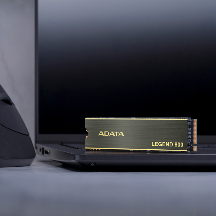 Unidad de estado sólido (SSD) A-Data - NVMe M.2 500GB - 3500MB/s de lectura, 2200MB/s de escritura, PCIe Gen4x4, M.2 2280, ALEG-800-500GCS