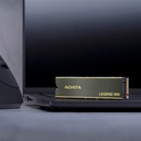 Unidad de estado sólido (SSD) A-Data - NVMe M.2 500GB - 3500MB/s de lectura, 2200MB/s de escritura, PCIe Gen4x4, M.2 2280, ALEG-800-500GCS