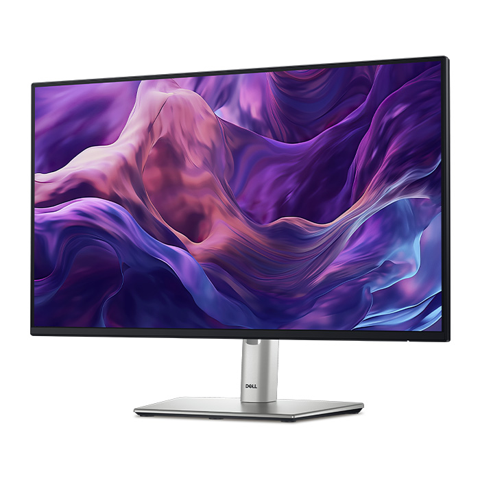 Monitor Dell P2425HE - Pantalla 23.8" LED IPS, full HD, 16:9, 100Hz, 252cd/m2, 6ms, 1x Hdmi, 2x Displayport, 3x usb, color negro/plateado. P2425HE