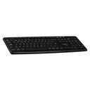 Teclado Argom - Teclado básico, usb, español, color negro. ARG-KB-7414