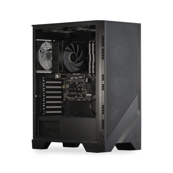 Computador Ryzen 7 Gaming - AMD Ryzen 7 5700G 4.6Ghz Turbo, 500GB Nvme M.2 RGB, RAM 16GB DDR4, Audífonos Gaming, Raton y Teclado RGB, Windows 11 Pro Español - MJK Gaming Ryzen 7