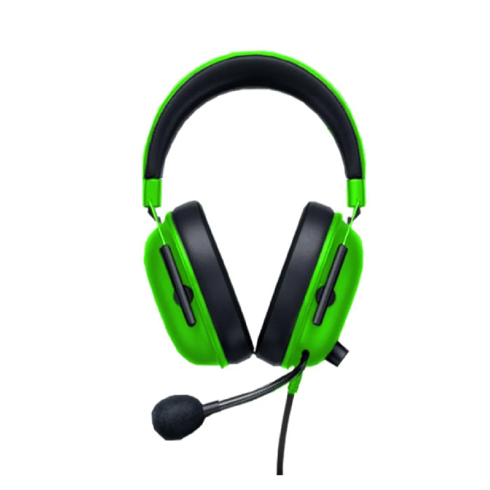 Auricular Razer BlackShark V2 X - Audífono alámbrico gamer, sonido envolvente 7.1, micrófono hyperclear cardioid, 3.5mm, PC, Xbox, PS4, Nintendo Switch, Mac, Smartphone, color verde. RZ04-03240600-R3U1