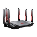Enrutador MSI RadiX AXE6600, Tri Banda WiFi 6E, 802.11ax, Tecnología OFDMA, MU-MIMO 2.4GHz/5GHz/6GHz, 6x Antenas, RJ-45 Gigabits, USB 3.0, Cifrado WPA-PSK/WPA2-PSK/WPA3-PSK, WPS. RadiX AXE6600 WiFi 6E Tri-Band