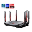 Enrutador MSI RadiX AXE6600, Tri Banda WiFi 6E, 802.11ax, Tecnología OFDMA, MU-MIMO 2.4GHz/5GHz/6GHz, 6x Antenas, RJ-45 Gigabits, USB 3.0, Cifrado WPA-PSK/WPA2-PSK/WPA3-PSK, WPS. RadiX AXE6600 WiFi 6E Tri-Band