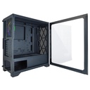 Caja ATX AZZA Hive 450 - Conectores 1x USB 3.0 / 2x USB 2.0, ventana lateral, 1x abanico de 120mm ARGB, color negro. CSAZ-450