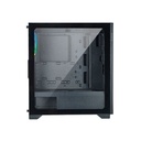 Caja ATX AZZA Hive 450 - Conectores 1x USB 3.0 / 2x USB 2.0, ventana lateral, 1x abanico de 120mm ARGB, color negro. CSAZ-450