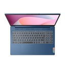Laptop Lenovo IdeaPad Slim 3  - 15.6" FHD, AMD Ryzen™ 5 7520U, 8GB, 512GB SSD M.2 2242 NVME, Webcam, WiFi, Bluetooth, Windows 11 Home, Español, Azul 82XQ00M8GJ
