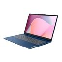 Laptop Lenovo IdeaPad Slim 3  - 15.6" FHD, AMD Ryzen™ 5 7520U, 8GB, 512GB SSD M.2 2242 NVME, Webcam, WiFi, Bluetooth, Windows 11 Home, Español, Azul 82XQ00M8GJ