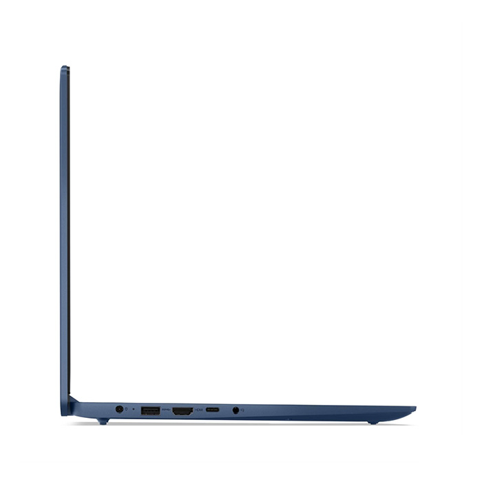 Laptop Lenovo IdeaPad Slim 3 15AMN8 - 15.6" FHD, AMD Ryzen™ 5 7520U, 16GB, 512GB SSD, Webcam, WiFi, Bluetooth, Windows 11 Home, Español, Color: Azul. 82XQ00MKGJ