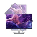 Monitor Dell P2425HE - Pantalla 23.8" LED IPS, full HD, 16:9, 100Hz, 252cd/m2, 6ms, 1x Hdmi, 2x Displayport, 3x usb, color negro/plateado. P2425HE