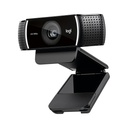 Webcams Logitech C922 Pro Stream - 1080p FHD, tripode de 18.5cm incluido, software Xsplit licencia por 3 meses, compatible con: Windows, Mac, Xbox One, usb, 960-001087