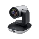 Logitech PTZ Pro 2 - Cámara Video Conferencia FHD 1080, Panorámica de 260°, enfoque automático, Zoom FHD 10x, Bluetooth, Control Remoto, Negro 960-001184