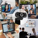 Cámara Web CAM40 Argom - Ideal para videoconferencia, micrófono, resolución 1080p, 30fps, usb 2.0, color negro. ARG-WC-9140BK