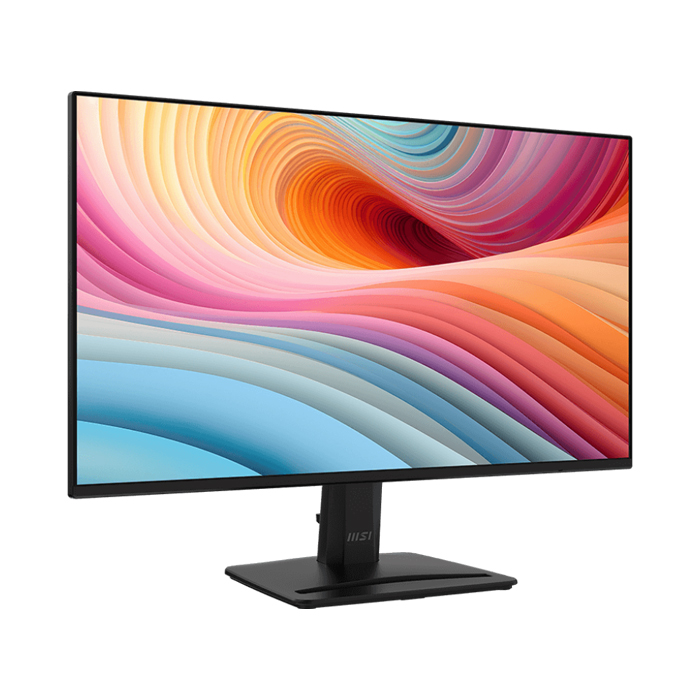 Monitor MSI PRO MP251, 24,5" Serie Profesional , Full HD (1920 x 1080), IPS,100 Hz, 1ms, 16:9, 1300:1, 1x D-Sub (VGA), 1x HDMI, Negro.