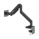Soporte Doble MSI PRO MT81D - Para monitor LCD/LED, VESA 75x75/100x1 soporta 17" hasta 32", hasta 8 kg/17.6 lb por brazo, color negro. PRO MT81D (copia)