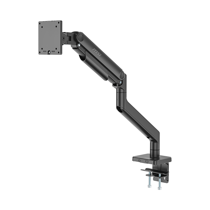 Soporte Doble MSI PRO MT81D - Para monitor LCD/LED, VESA 75x75/100x1 soporta 17" hasta 32", hasta 8 kg/17.6 lb por brazo, color negro. PRO MT81D (copia)