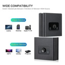 Switch VCOM 2 en 1 - Bidireccional Display Port, (4K) 3840 x 2160, 60Hz. DD732BI