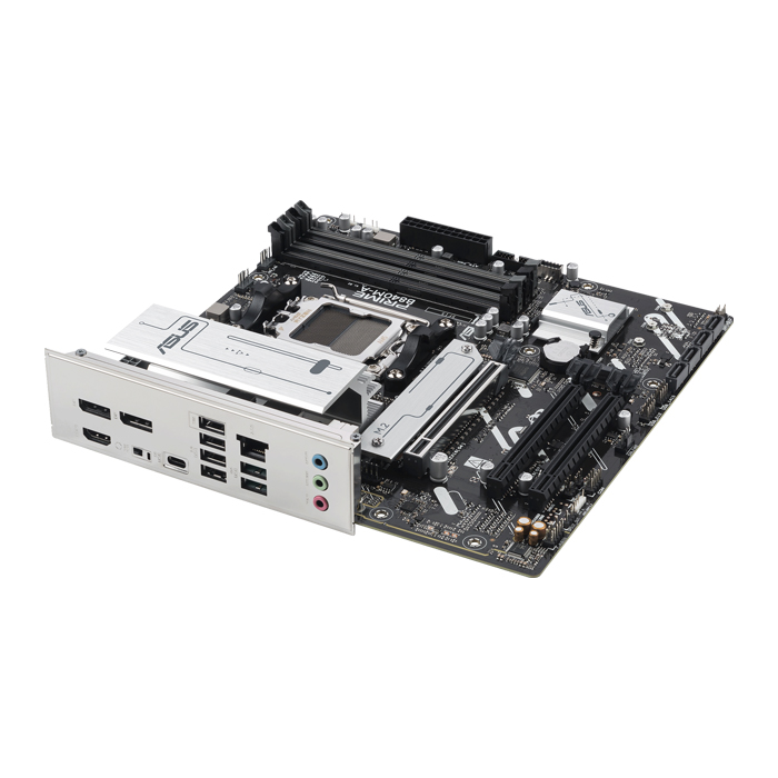 Tarjeta Madre AMD Asus PRIME B840M-A - AM5, AMD B840, 4x DDR5 7600Mhz(OC), ASUS LANGuard, PCIe 4.0 x16, 2x DisplayPort, HDMI, M.2, SATA 6Gb/s. PRIME B840M-A