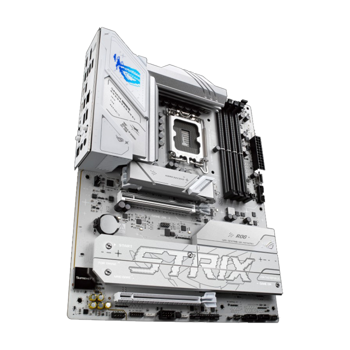 Tarjeta Madre Asus Intel Ultra - LGA1851, Intel B860, Micro-ATX, 4x DDR5 hasta 256GB, PCIe 4.0 y 5.0 x16, HDMI 2.1, DP 1.4, Tipo-C, USB4. ROG STRIX B860-A GAMING WIFI