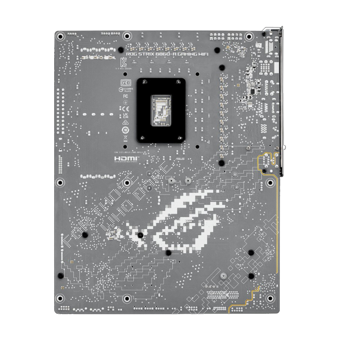 Tarjeta Madre Asus Intel Ultra - LGA1851, Intel B860, Micro-ATX, 4x DDR5 hasta 256GB, PCIe 4.0 y 5.0 x16, HDMI 2.1, DP 1.4, Tipo-C, USB4. ROG STRIX B860-A GAMING WIFI