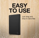 Disco Duro Externo 2.5" Seagate Expansion Portable 1TB - Interfaz USB 3.0, Negro