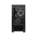 Caja ATX Mini-ATX/ITX MSI MAG Forge M100A - RGB, 2x USB 2.0 Gen1 Type-A, 1x HD audio, 1 x mic.