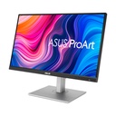 Monitor Asus PA279CV - Pantalla 27" LED IPS, resolución 3840 x 2160 4K UHD, 1000:1, 60Hz, 250cd/m2, 5ms, Hdmi 2.0, USB-C, DisplayPort 1.2, Audio 3.5mm, Color: Negro. PA279CV