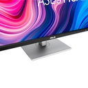 Monitor Asus PA279CV - Pantalla 27" LED IPS, resolución 3840 x 2160 4K UHD, 1000:1, 60Hz, 250cd/m2, 5ms, Hdmi 2.0, USB-C, DisplayPort 1.2, Audio 3.5mm, Color: Negro. PA279CV