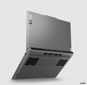 Laptop Lenovo LOQ 15 - 83JC009CUS - Pantalla 15.6"(1920x1080) IPS 144Hz, AMD Ryzen™ 7 7435HS,16GB DDR5(2X8GB), 512GB SSD M.2 NVME 2280, NVIDIA® GeForce RTX™ 4070 8GB GDDR6, Windows 11 Ingles, Color: Gris. 83JC009CUS