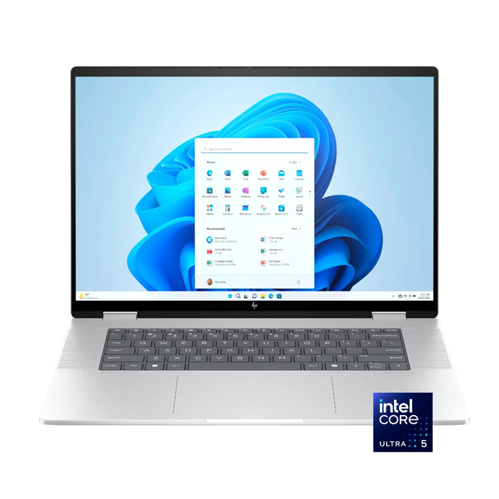 Laptop HP 16-AC0013DX - 2 en 1 Envy de 16" pantalla táctil, 1920 x 1200 (WUXGA), Intel ULTRA 5-125U, 16GB, 512GB SSD, Webcam, Wifi, Bluetooth, Windows 11 Home Ingles, Color Plateado. 9S1R5UA#ABA