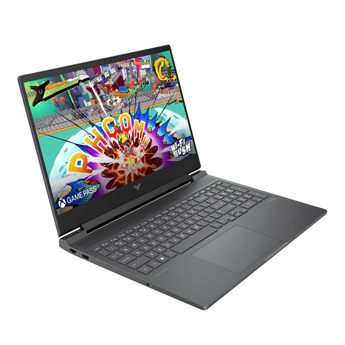 Laptop HP Victus 16-FA1082WM - 16.1" Full HD IPS, AMD Ryzen 7-8845HS, 16GB DDR4, 512GB SSD M.2 NVME, Webcam, WiFi, Bluetooth, Nvidia GeForce RTX 4070/8GB, Windows 11 Home, Ingles, Negro A1SV3UA#ABA