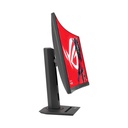 Monitor Gaming Asus ROG Strix XG27WCS - Pantalla 27", Resolucion 2560x1440, 180Hz, 1ms GTG, FreeSync, ELMB SYNC, 1x Hdmi 2.0, Displayport 1.4, USB-C, 3.5mm, color negro. XG27WCS