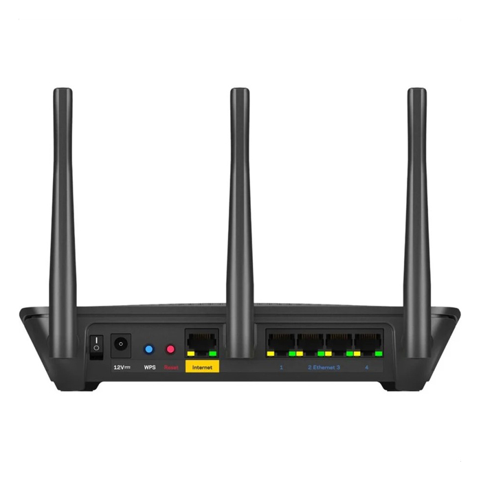 Enrutador Inalámbrico Linksys MU-MIMO AC1900 - Doble banda, Max-Stream, tecnología MU-MIMO. EA7500V3-CA