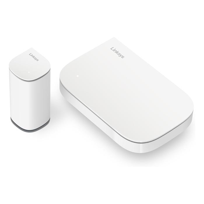 Enrutador Inalámbrico Linksys LN1100 y LN1200 - Tecnologia Mesh, AX3000 Wi-Fi® 6 de doble banda, 2 pack, Velocidad WIFI hasta 3Gbps. LN11011201