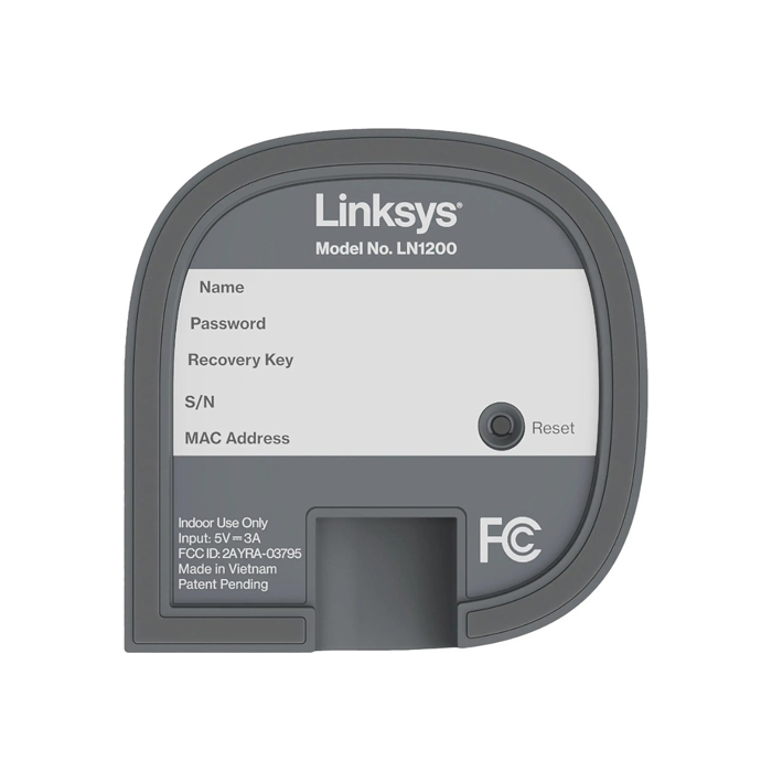 Enrutador Inalámbrico Linksys LN1101 y LN1202 - Tecnologia Mesh, AX3000 Wi-Fi® 6 de doble banda, 3 pack, Velocidad WIFI hasta 3Gbps. LN11011202