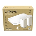 Enrutador Inalámbrico Linksys LN1101 y LN1202 - Tecnologia Mesh, AX3000 Wi-Fi® 6 de doble banda, 3 pack, Velocidad WIFI hasta 3Gbps. LN11011202