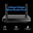 Enrutador Inalámbrico Linksys MR55WH - Micro Pro 6, AX5400 Wi-Fi® 6 de doble banda. LN3121-LA