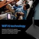 Enrutador Inalámbrico Linksys MR55WH - Micro Pro 6, AX5400 Wi-Fi® 6 de doble banda. LN3121-LA