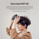 Enrutador Inalámbrico Linksys - Velop Pro 6E Tri banda Mesh WiFi 6, AXE5400, Velocidad Hasta 5400Mb/s, hasta 275 m² y 200 Dispositivos. MX6201