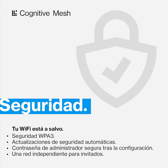 Enrutador Inalámbrico Linksys - Velop Pro 6E Tri banda Mesh WiFi 6, AXE5400, Velocidad Hasta 5400Mb/s, hasta 275 m² y 200 Dispositivos. MX6201