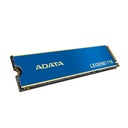 Unidad de Estado Solido(SSD) A-Data NVMe - Capacidad de 512GB, 3D NAND, 2400MB/s de lectura, 1600MB/s de escritura, PCIe Gen3x4, M.2 2280. ALEG-710-512GCS