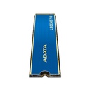 Unidad de Estado Solido(SSD) A-Data NVMe - Capacidad de 512GB, 3D NAND, 2400MB/s de lectura, 1600MB/s de escritura, PCIe Gen3x4, M.2 2280. ALEG-710-512GCS