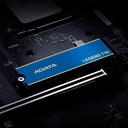 Unidad de Estado Solido(SSD) A-Data NVMe - Capacidad de 512GB, 3D NAND, 2400MB/s de lectura, 1600MB/s de escritura, PCIe Gen3x4, M.2 2280. ALEG-710-512GCS