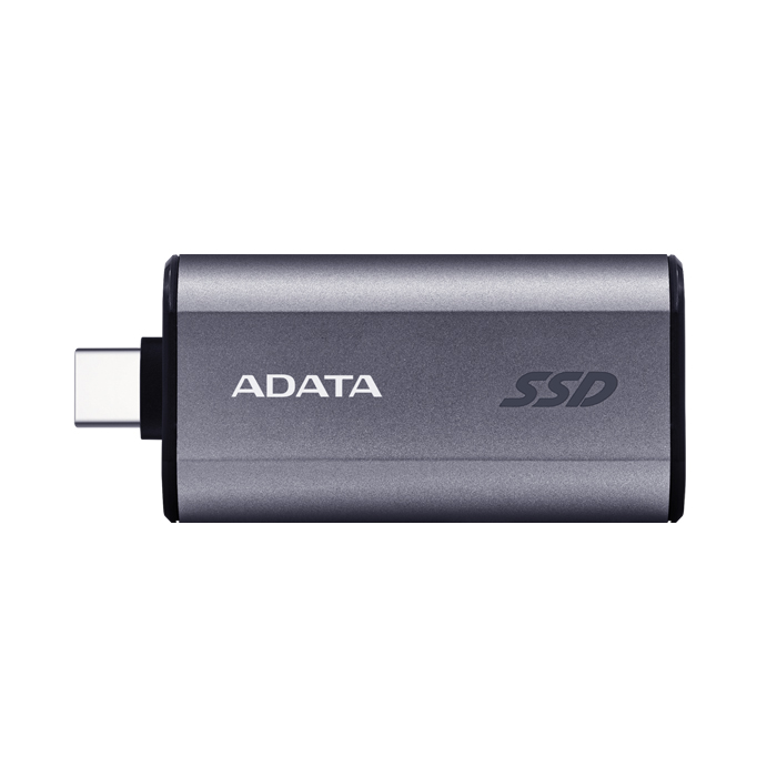 Memoria Flash Adata SC750, Capacidad 500GB, USB-C 3.2, Lectura 1050 MB/s, Escritura 1000 MB/s, Color: Negro. SC750-500G-CCBK