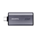 Memoria Flash Adata SC750, Capacidad 500GB, USB-C 3.2, Lectura 1050 MB/s, Escritura 1000 MB/s, Color: Negro. SC750-500G-CCBK