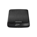 Disco Duro 2.5" A-DATA HV320 Slim 4TB - Portátil Externo, Interfaz USB 3.2 y 2.0, Color Negro AHV320-4TU31-CBK