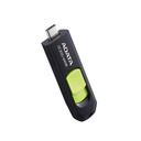 Memoria Flash Adata UC320, Capacidad 64GBGB, USB 3.2, Color: Negro/verde. ACHO-UC300-64G-RBK/GN