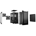 Caja Be Quiet Pure Base 501 - ATX, Vidrio Templado Lateral, Puertos USB 2.0/3.0, 2x Abanico 140mm , Color: Negro. CA-BGW74