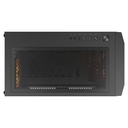 Caja Cougar UNIFACE MINI RGB  - Mini / Micro ATX, Vidrio Templado Lateral, Puertos USB 2.0/3.0, 2x Abanico 140mm Frontal, 1xAbanico 120mm Trasero, Color: Negro. CS-UNIFMRB